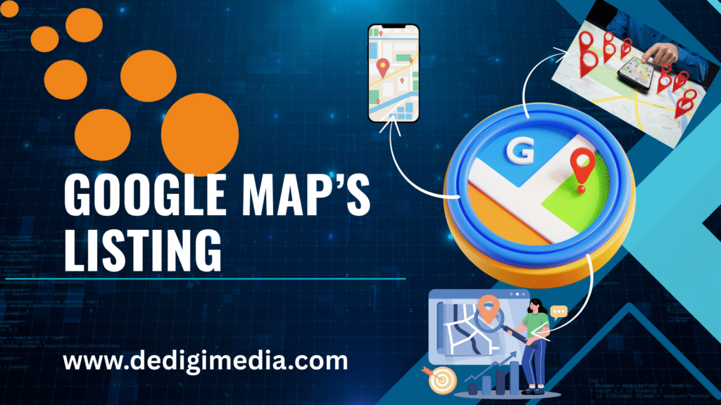 google maps listing
